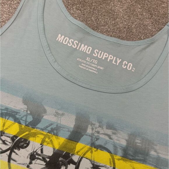Mossimo Supply Co Tank Top Mens XL Graphic Print Summer T-Shirt - Picture 5 of 7